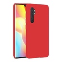 StraTG Red Silicon Cover for Xiaomi Mi Note 10 Lite - Slim and Protective Smartphone Case 