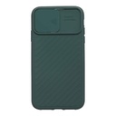 StraTG Green Case with Sliding Camera Protector for iPhone XR - Stylish and Protective Smartphone Case