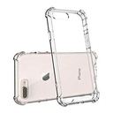 StraTG Transparent Silicon Cover for iPhone 6P / 6SP / 7P / 8P - Slim and Protective Smartphone Case 