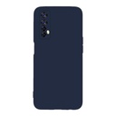 StraTG Dark Blue Silicon Cover for Oppo Realme 7 - Slim and Protective Smartphone Case with Camera Protection