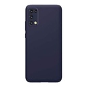 ستراتيجى جراب حماية سيليكون ازرق غامق للمحمول Oppo Realme 7 Pro