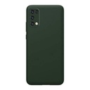 StraTG Dark Green Silicon Cover for Oppo Realme 7 Pro - Slim and Protective Smartphone Case with Camera Protection