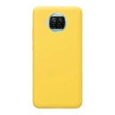 StraTG Yellow Silicon Cover for Xiaomi Mi 10T Lite - Slim and Protective Smartphone Case 