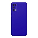 StraTG Royal Blue Silicon Cover for Oppo Realme 7 Pro - Slim and Protective Smartphone Case 