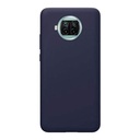 StraTG Navy Blue Silicon Cover for Xiaomi Mi 10T Lite - Slim and Protective Smartphone Case [Feature]