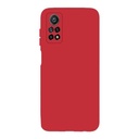 StraTG Red Silicon Cover for Xiaomi Mi 10T / Mi 10T Pro - Slim and Protective Smartphone Case with Camera Protection