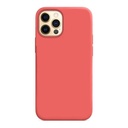 StraTG Coral Silicon Cover for iPhone 12 Pro Max - Slim and Protective Smartphone Case 