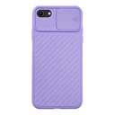 StraTG Light Purple Case with Sliding Camera Protector for iPhone 6P / 6SP / 7P / 8P - Stylish and Protective Smartphone Case