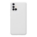 StraTG White Silicon Cover for Xiaomi Redmi 10 - Slim and Protective Smartphone Case with Camera Protection