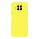 StraTG Yellow Silicon Cover for Xiaomi Mi 10T Lite - Slim and Protective Smartphone Case with Camera Protection