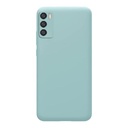 StraTG Light Blue Silicon Cover for Oppo A16 / A16S - Slim and Protective Smartphone Case with Camera Protection