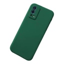 StraTG Dark Green Silicon Cover for Oppo A55 - Slim and Protective Smartphone Case with Camera Protection