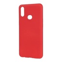 StraTG Red Silicon Cover for Samsung A20 / A30 / M10s - Slim and Protective Smartphone Case 