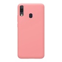 StraTG Pink Silicon Cover for Samsung A20 / A30 / M10s - Slim and Protective Smartphone Case 