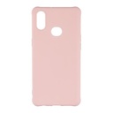 StraTG Pink Silicon Cover for Samsung A10s - Slim and Protective Smartphone Case 