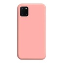 StraTG Pink Silicon Cover for Samsung Note 10 Lite - Slim and Protective Smartphone Case 