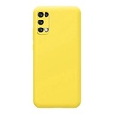 StraTG Yellow Silicon Cover for Oppo Realme 7 Pro - Slim and Protective Smartphone Case with Camera Protection