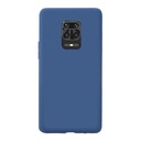 StraTG Blue Silicon Cover for Xiaomi Redmi Note 9s/Note 9 Pro Max/ Note 9 Pro - Slim and Protective Smartphone Case 