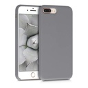 StraTG Light Grey Silicon Cover for iPhone 7 Plus / 8 Plus - Slim and Protective Smartphone Case 