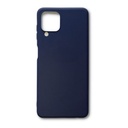 StraTG Dark Blue Silicon Cover for Samsung A22 / M22 / M32 / F22 4G - Slim and Protective Smartphone Case 