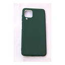 StraTG Dark Green Silicon Cover for Samsung A22 / M22 / M32 / F22 4G - Slim and Protective Smartphone Case 