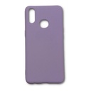 StraTG Light Purple Silicon Cover for Samsung A10s - Slim and Protective Smartphone Case 