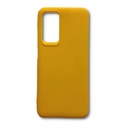 StraTG Yellow Silicon Cover for Samsung A32 4G - Slim and Protective Smartphone Case 