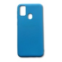 StraTG Light Blue Silicon Cover for Samsung M31 - Slim and Protective Smartphone Case 