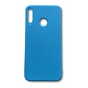 StraTG Light Blue Silicon Cover for Huawei Y7 2019 / Y7 Prime 2019 / Y7 Pro 2019 - Slim and Protective Smartphone Case 