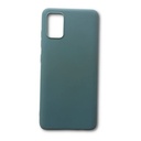 StraTG Green Silicon Cover for Samsung A22 / M22 / M32 / F22 4G - Slim and Protective Smartphone Case 