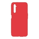 StraTG Red Silicon Cover for Oppo Realme 6 / Realme 6S - Slim and Protective Smartphone Case 