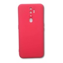 StraTG Hot Pink Silicon Cover for Oppo A5 2020 / A9 2020 / A11 - Slim and Protective Smartphone Case with Camera Protection