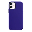 StraTG Royal Blue Silicon Cover for iPhone 12 / 12 Pro - Slim and Protective Smartphone Case 