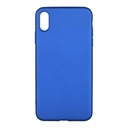 StraTG Royal Blue Silicon Cover for iPhone X / XS - Slim and Protective Smartphone Case 