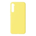 StraTG Yellow Silicon Cover for Oppo Realme 6 / Realme 6S - Slim and Protective Smartphone Case 