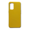 StraTG Yellow Silicon Cover for Oppo Reno 5 4G / Reno 5 5G - Slim and Protective Smartphone Case 