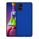 StraTG Royal Blue Silicon Cover for Realme C11 2021 / C20 / C20A - Slim and Protective Smartphone Case 