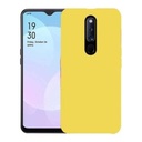 StraTG Yellow Silicon Cover for Oppo F11 - Slim and Protective Smartphone Case 