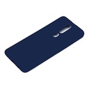 StraTG Dark Blue Silicon Cover for Oppo F11 Pro - Slim and Protective Smartphone Case 