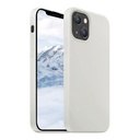 StraTG White Silicon Cover for iPhone 13 - Slim and Protective Smartphone Case 