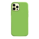 StraTG Light Green Silicon Cover for iPhone 13 Pro Max - Slim and Protective Smartphone Case 