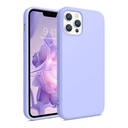 StraTG Light Blue Silicon Cover for iPhone 12 Pro Max - Slim and Protective Smartphone Case 