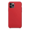 StraTG Light wine Red Silicon Cover for iPhone 11 Pro - Slim and Protective Smartphone Case 