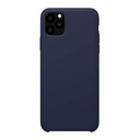 StraTG Dark Blue Silicon Cover for iPhone 11 Pro - Slim and Protective Smartphone Case 