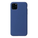 StraTG Dark Blue Silicon Cover for iPhone 11 - Slim and Protective Smartphone Case 