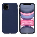 StraTG Dark Blue Silicon Cover for iPhone 11 Pro Max - Slim and Protective Smartphone Case 