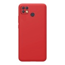 StraTG Red Silicon Cover for Realme C21Y / C25 / C25s / C25Y - Slim and Protective Smartphone Case [Feature]