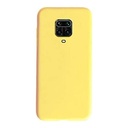 StraTG Yellow Silicon Cover for Xiaomi Redmi Note 9s / Note 9 Pro Max/ Note 9 Pro - Slim and Protective Smartphone Case 