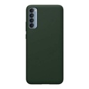 StraTG Dark Green Silicon Cover for Oppo Reno 4 Pro 4G - Slim and Protective Smartphone Case 