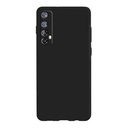 StraTG Black Silicon Cover for Realme 7 - Slim and Protective Smartphone Case 